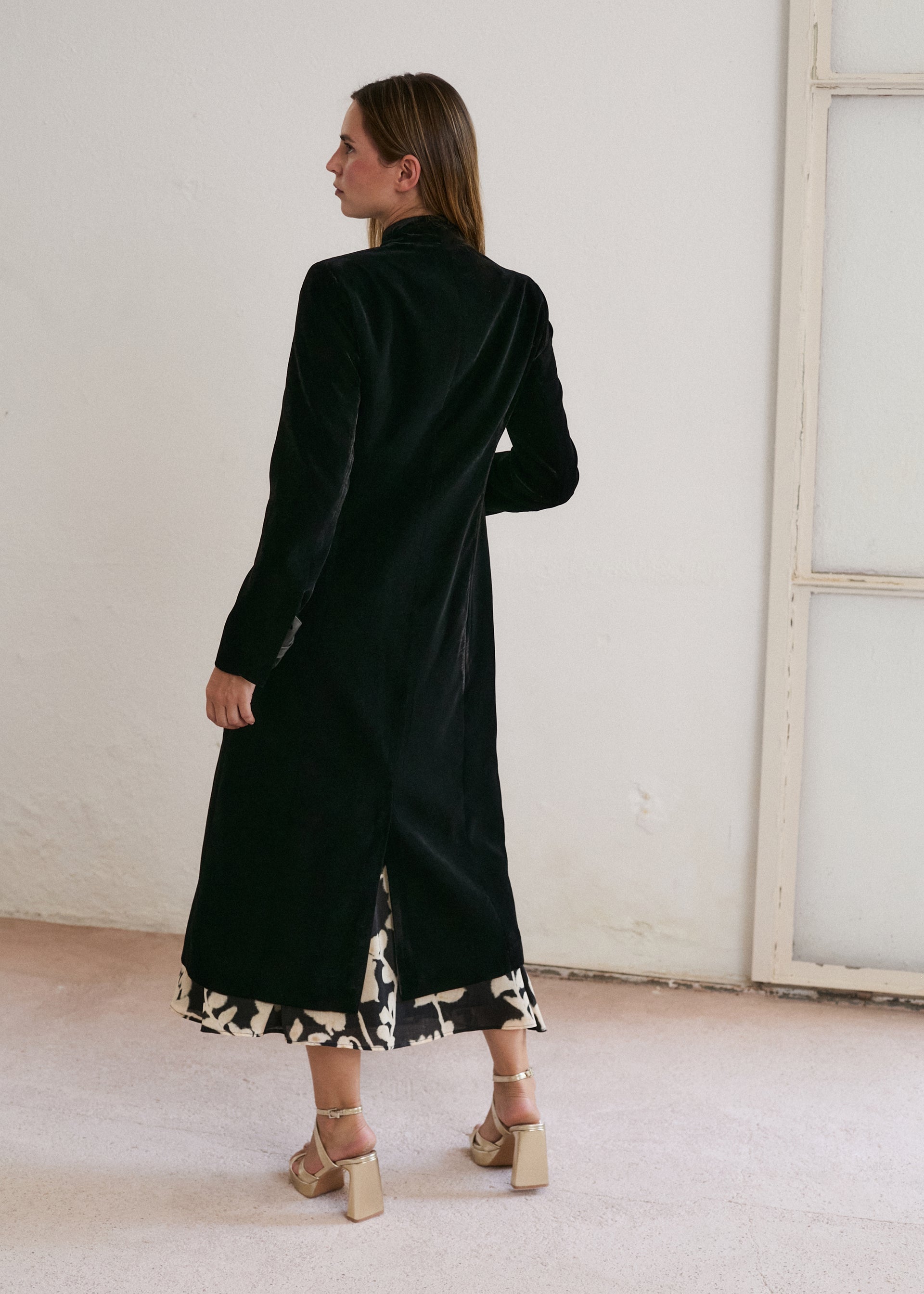 MIM Abrigo ABRIGO MOVELLA NEGRO