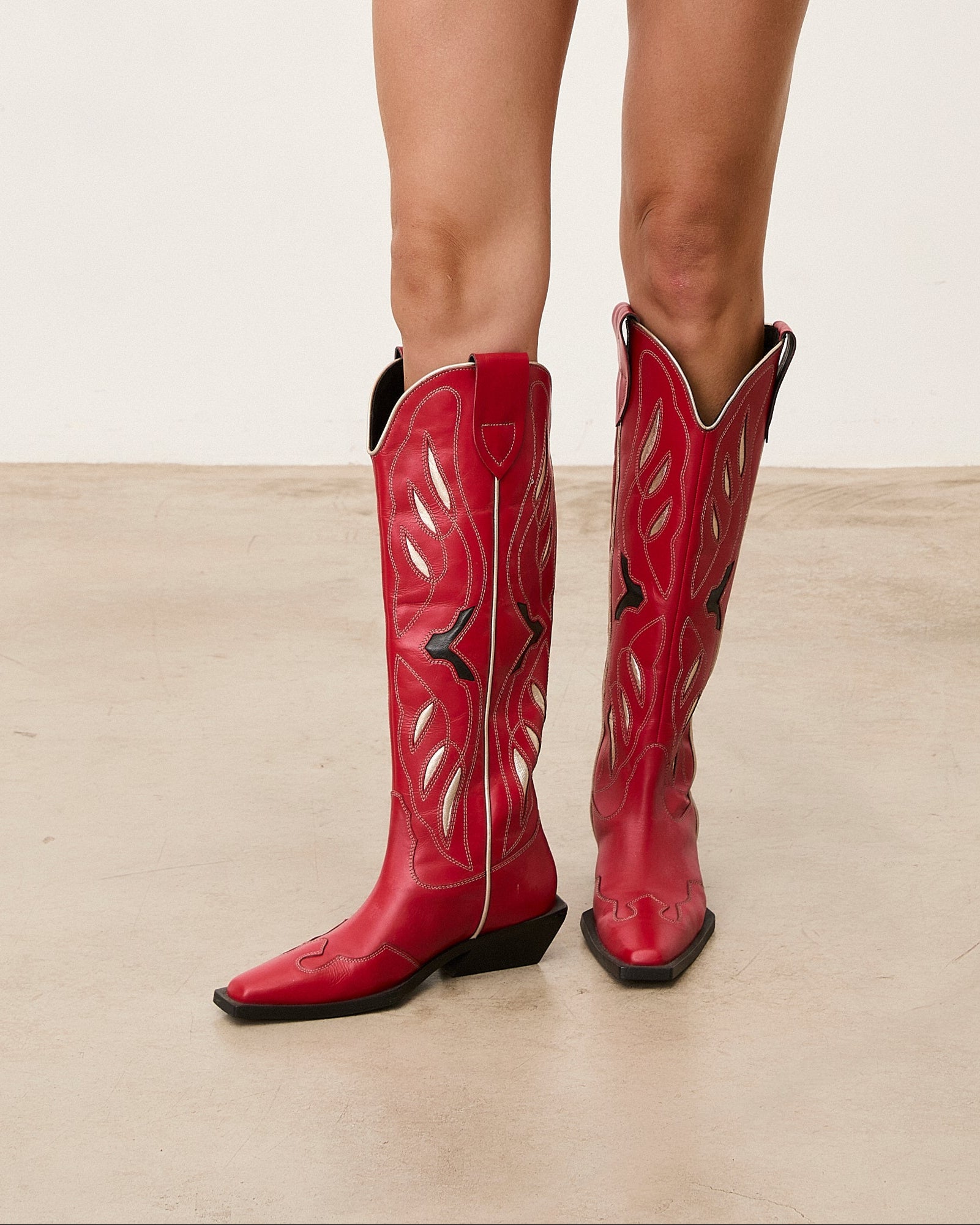 MIM Botas y botines ROUGE WESTERN ROJO