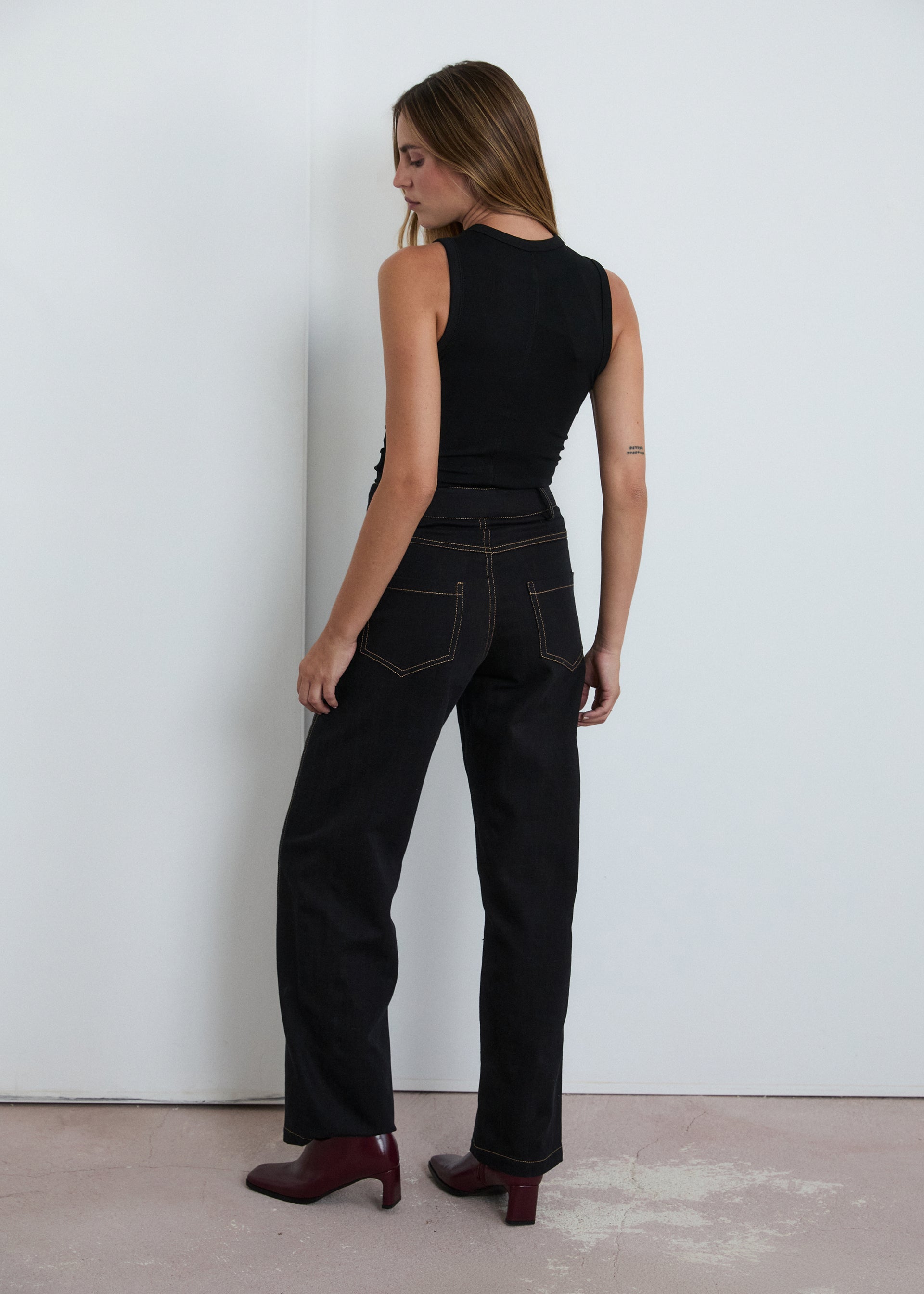 MIM Pantalón PANTALÓN WEST NEGRO