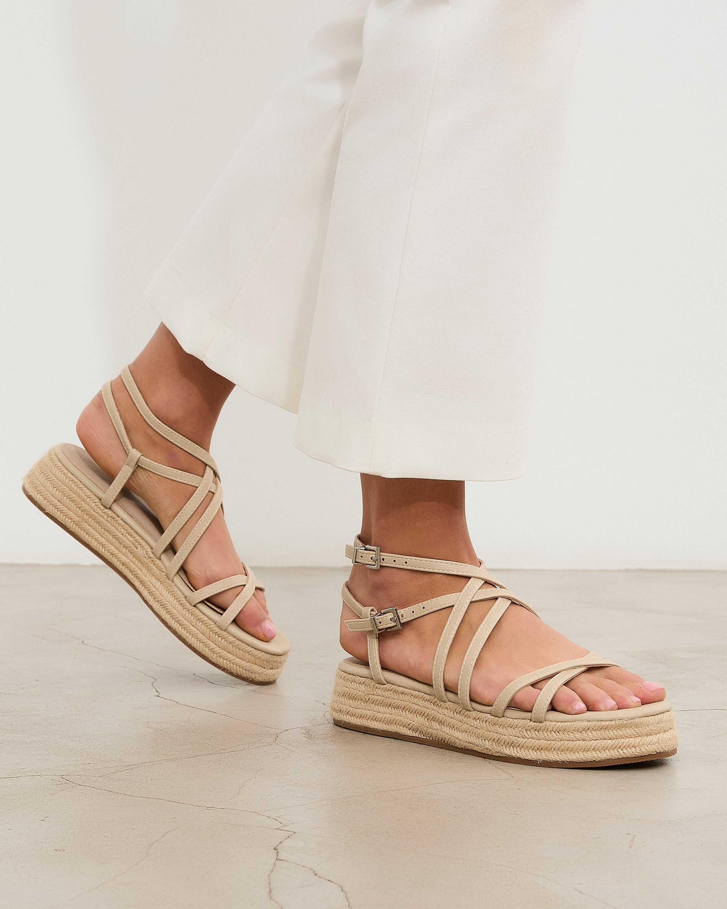 MIM Plataforma baja FORMENTOR ECRU