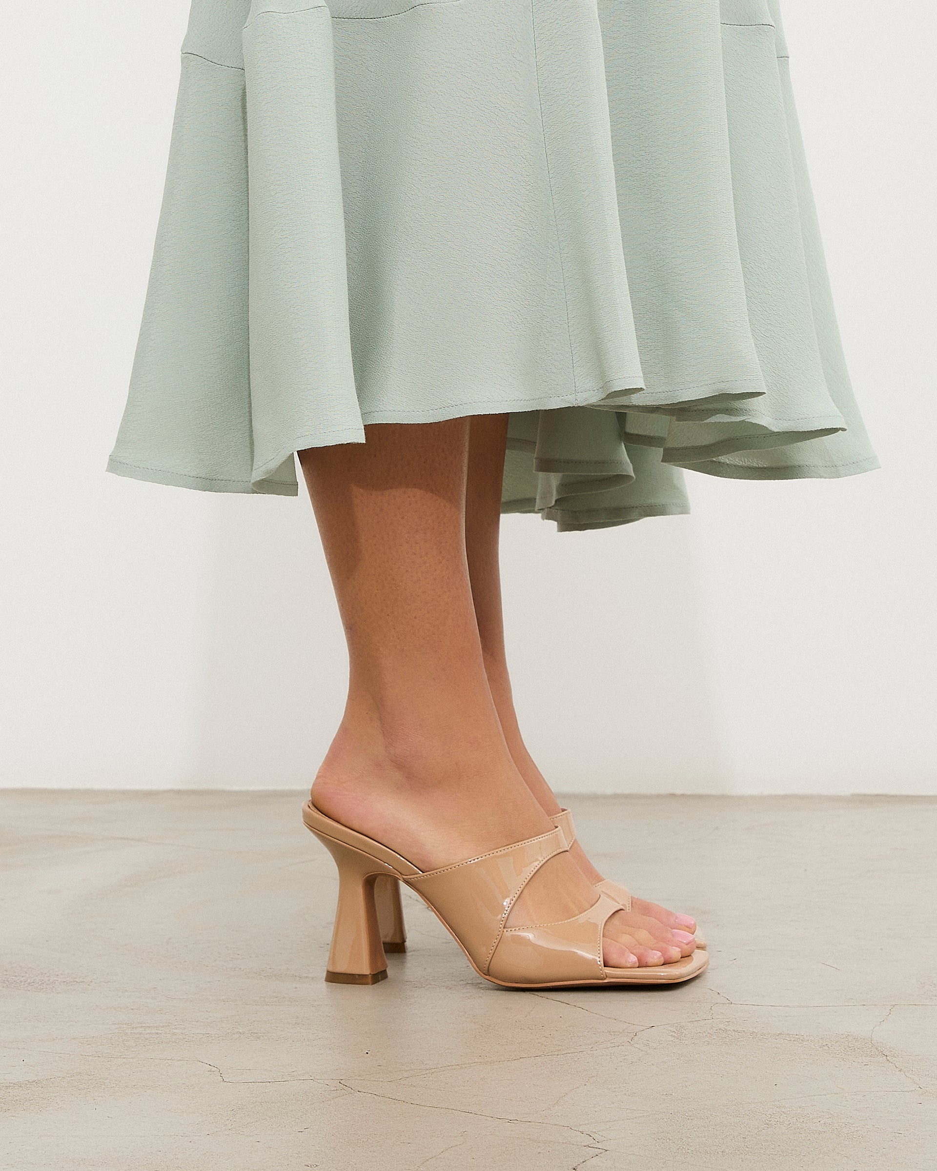 MIM Sandalia de tacón Alis Nude
