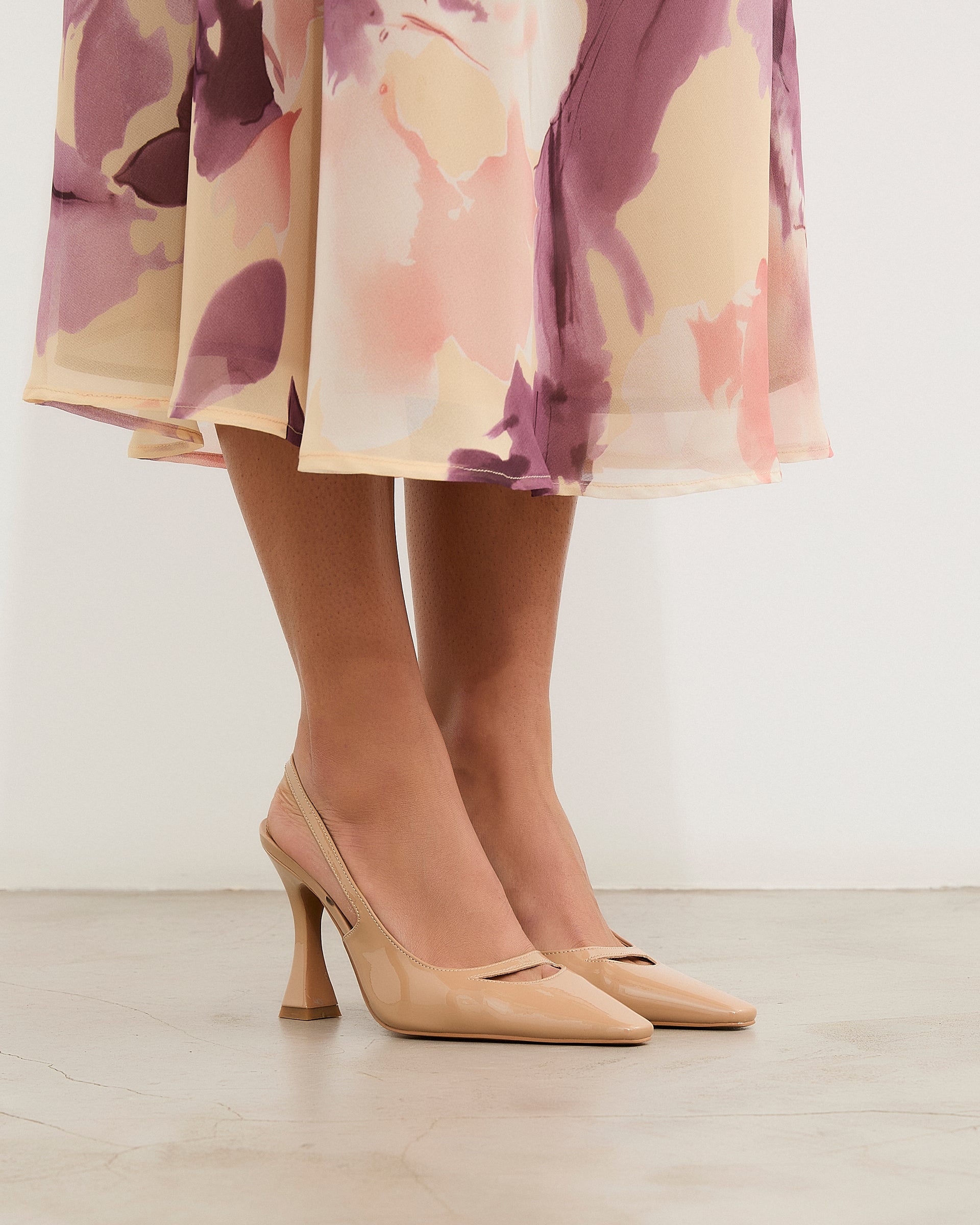 Mim shoes Tacón cerrado DINNA NUDE