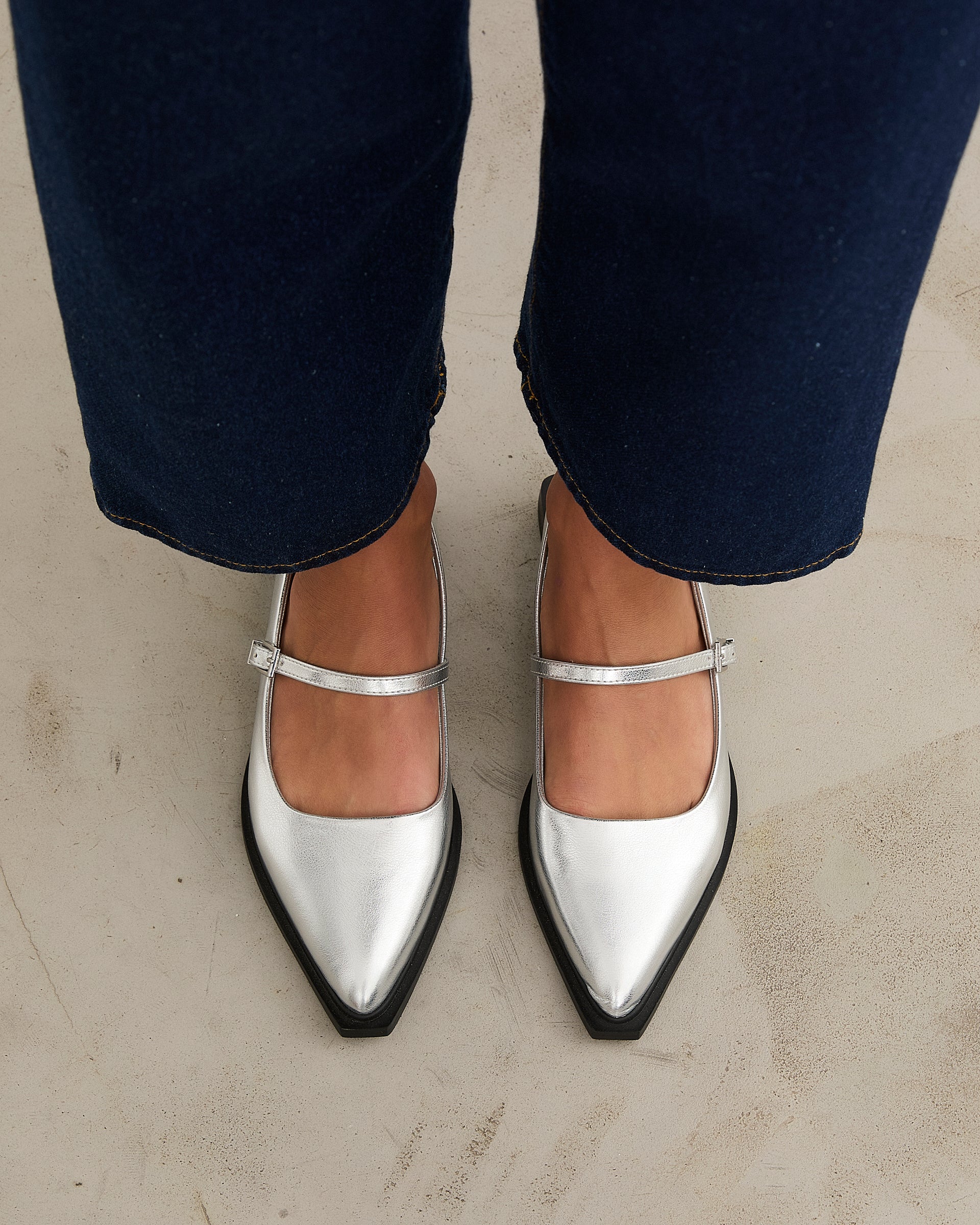 Mim shoes Zapato cerrado MAYFAIR PLATA