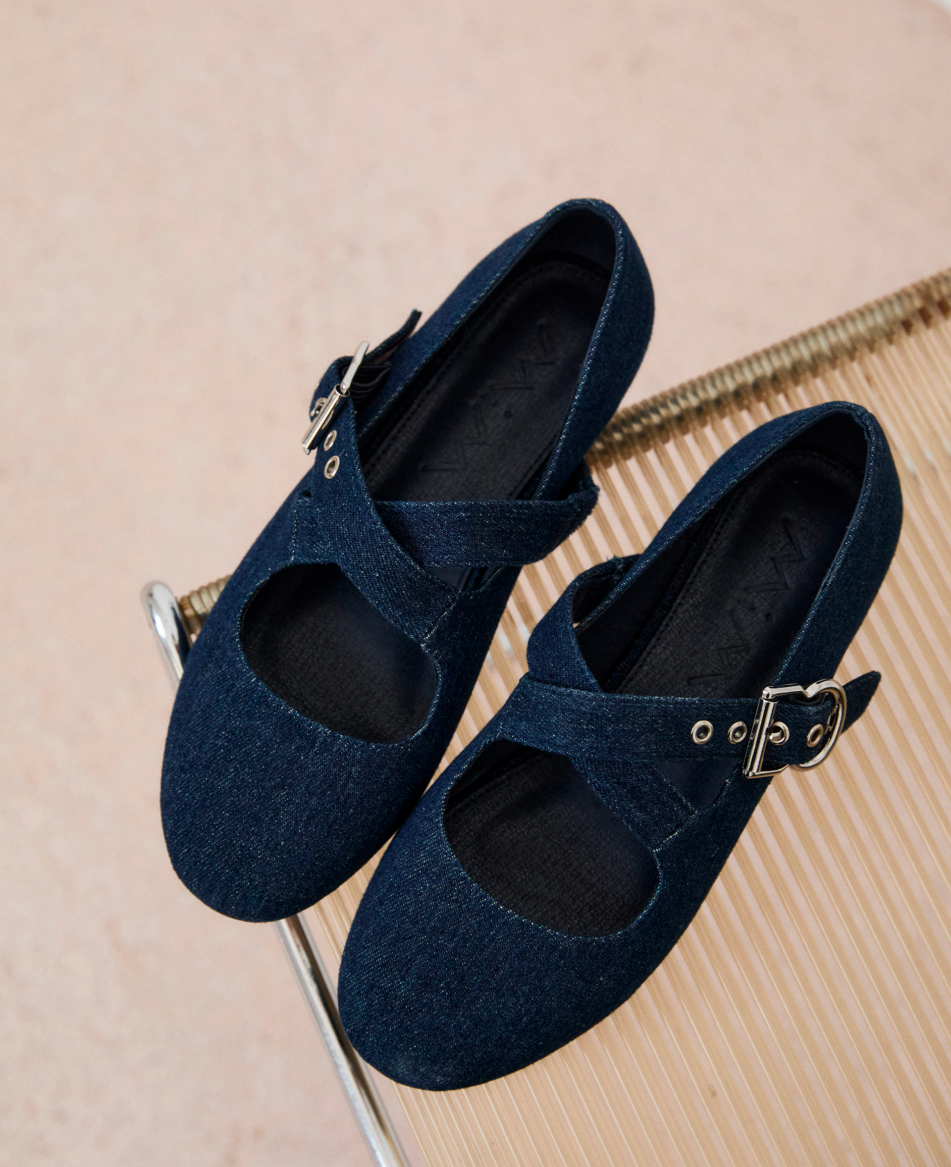 Mim shoes Zapato plano FLO VAQUERO