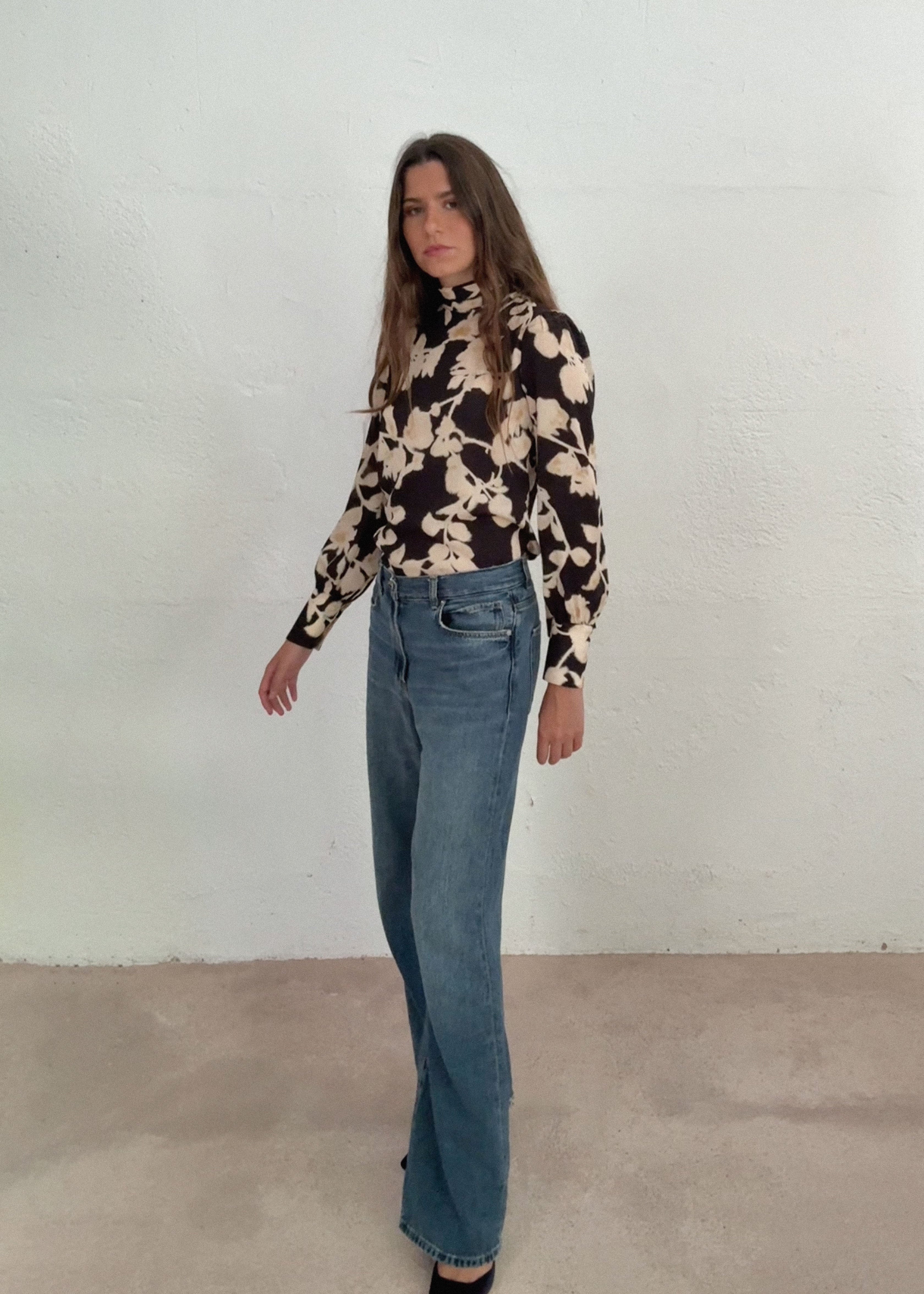 MIM Top BLUSA VIVI NEGRO