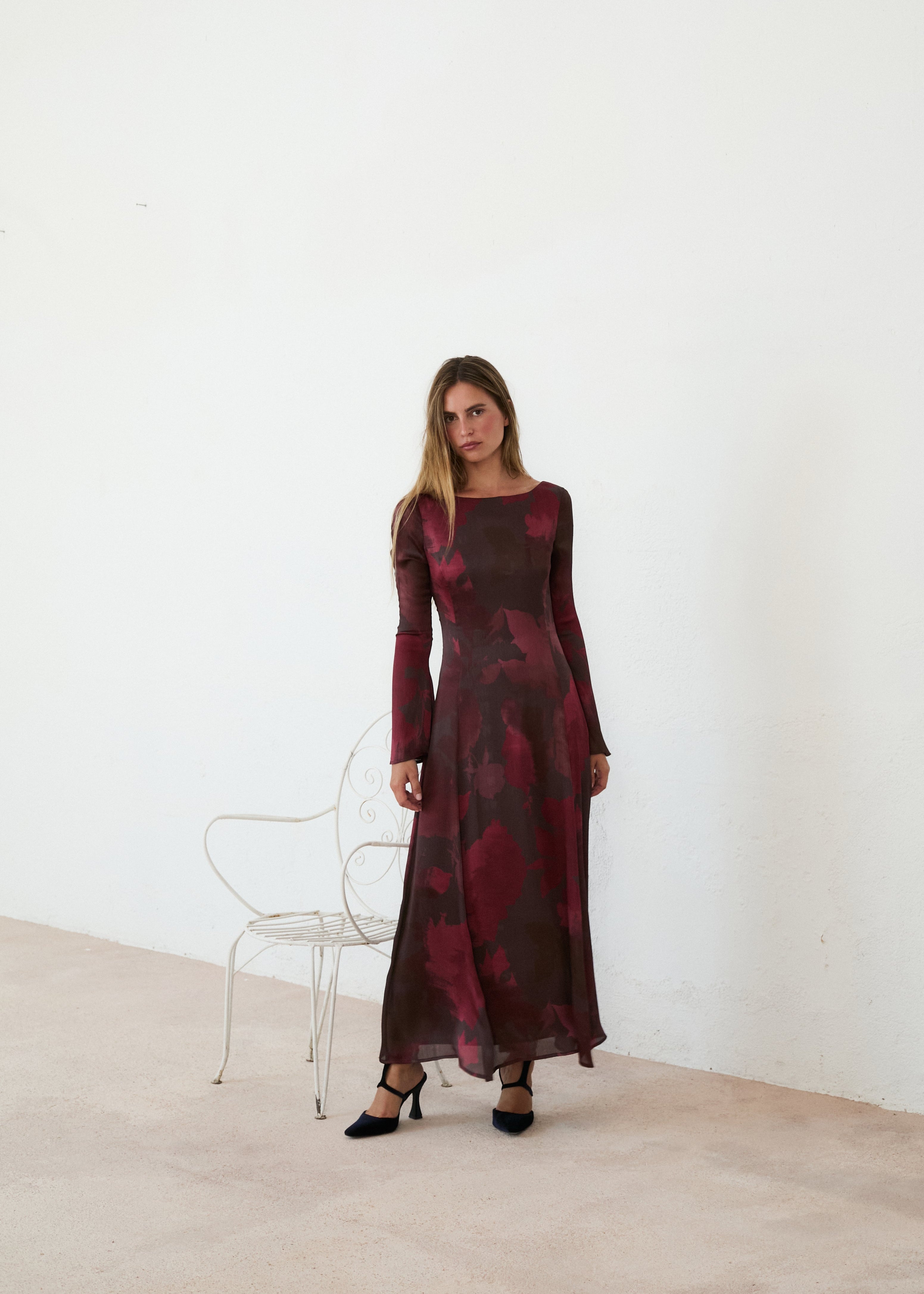 MIM Vestido VESTIDO NOON BURDEOS