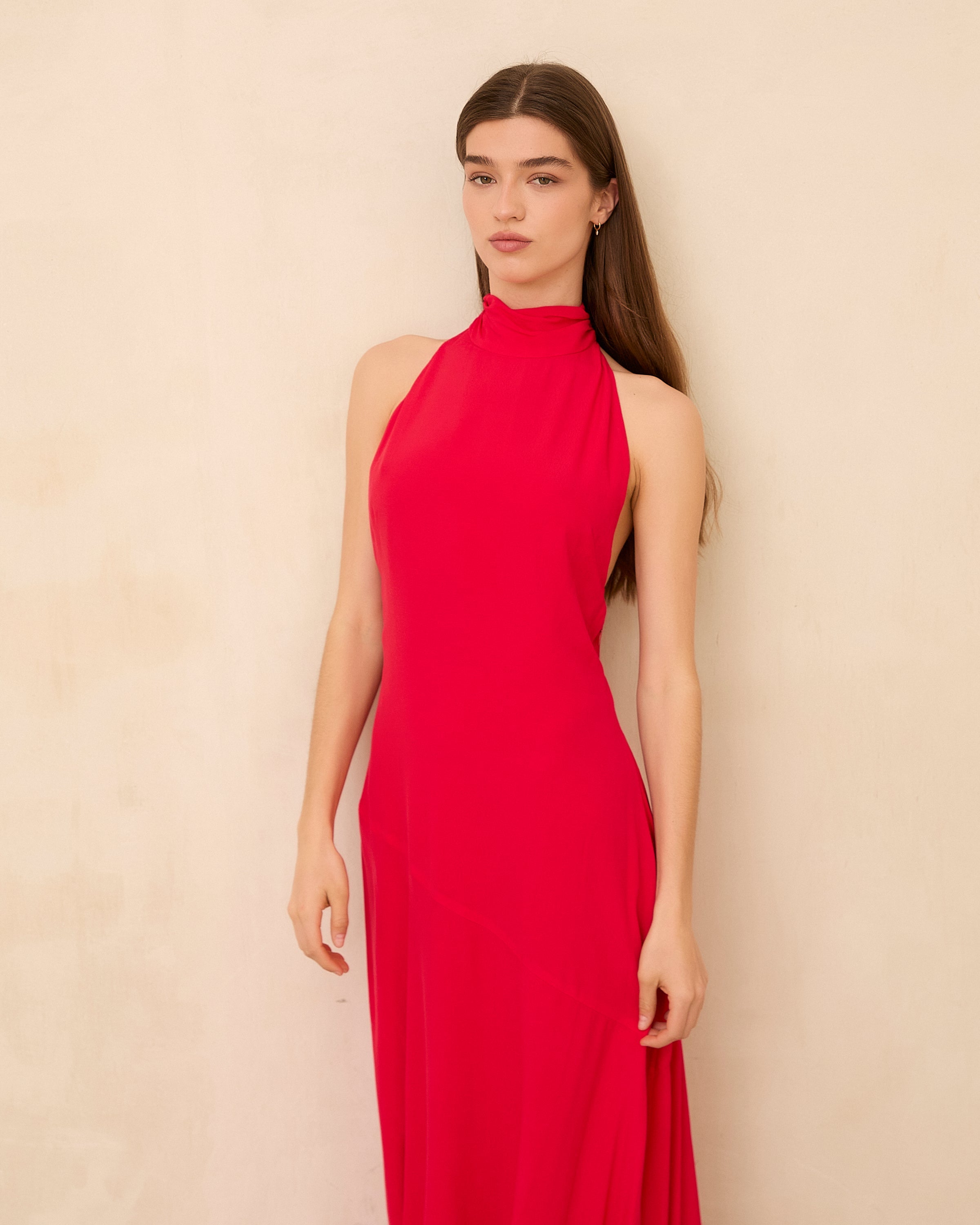 MIM Vestido VESTIDO OBI ROJO