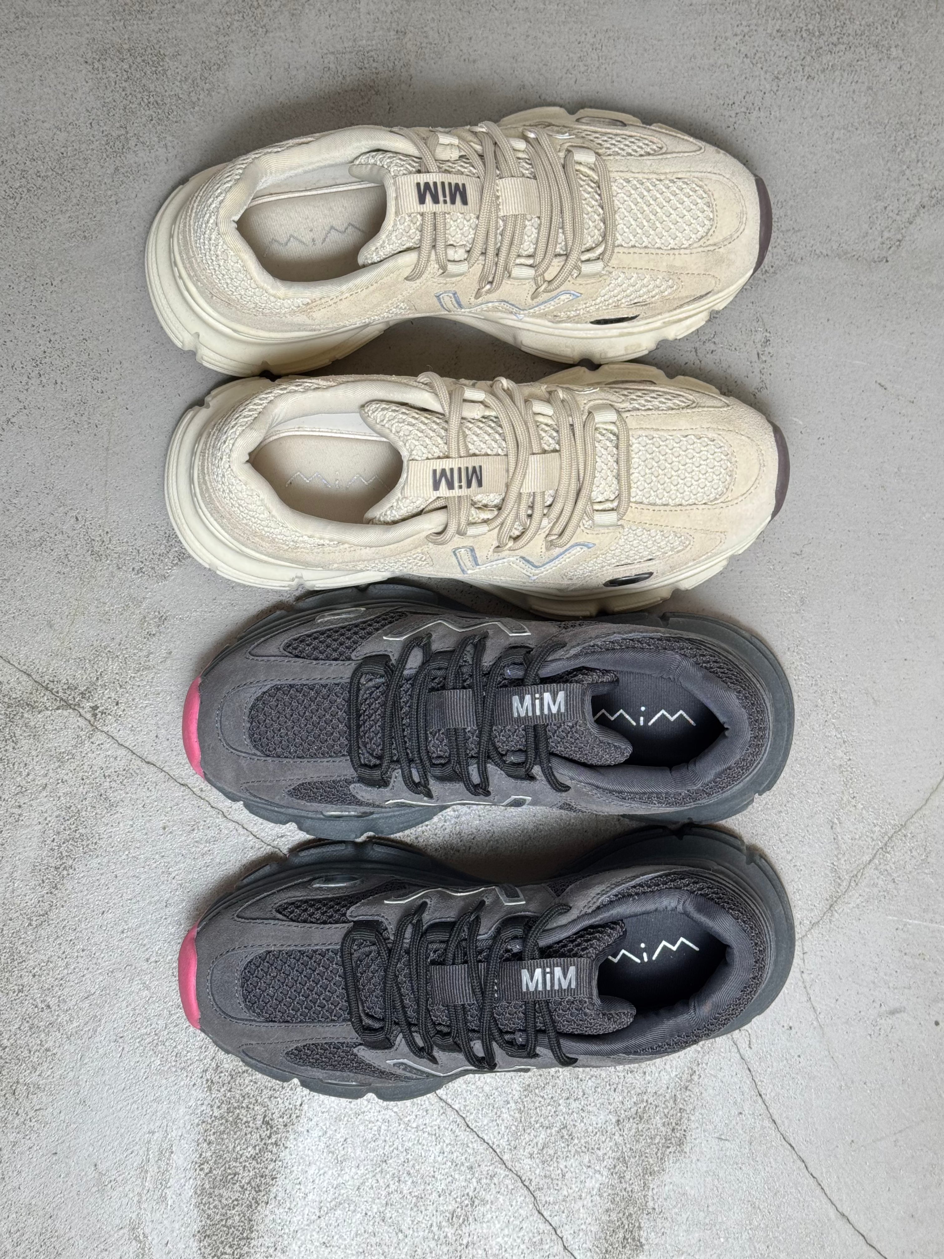 MIM Zapatilla Mesh Beige