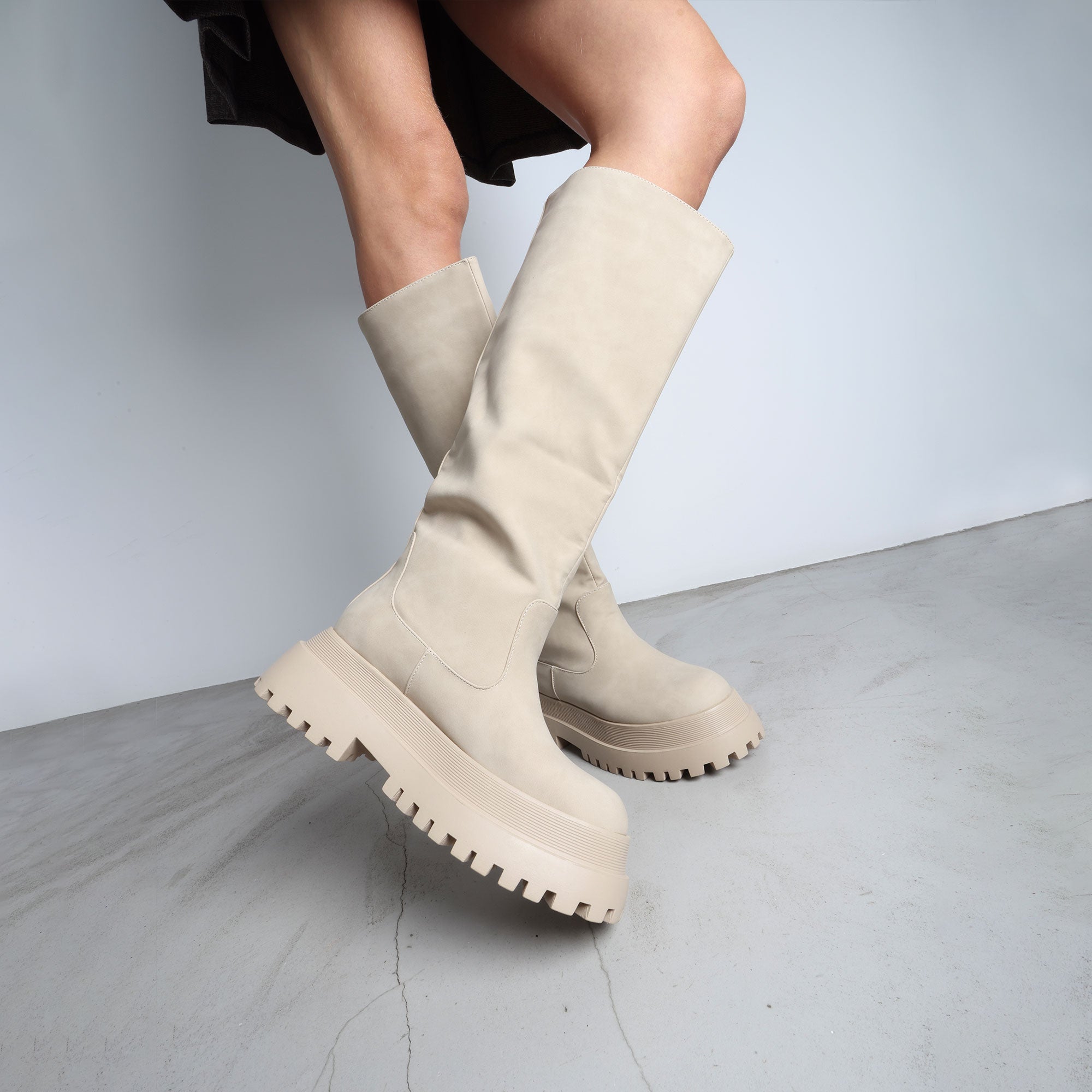 MIM Botas y botines ROMA CREMA