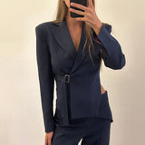 MIM Chaqueta Blazer Emma Azul Marino