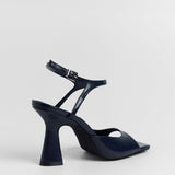MIM Sandalia de tacón Adele Azul Marino