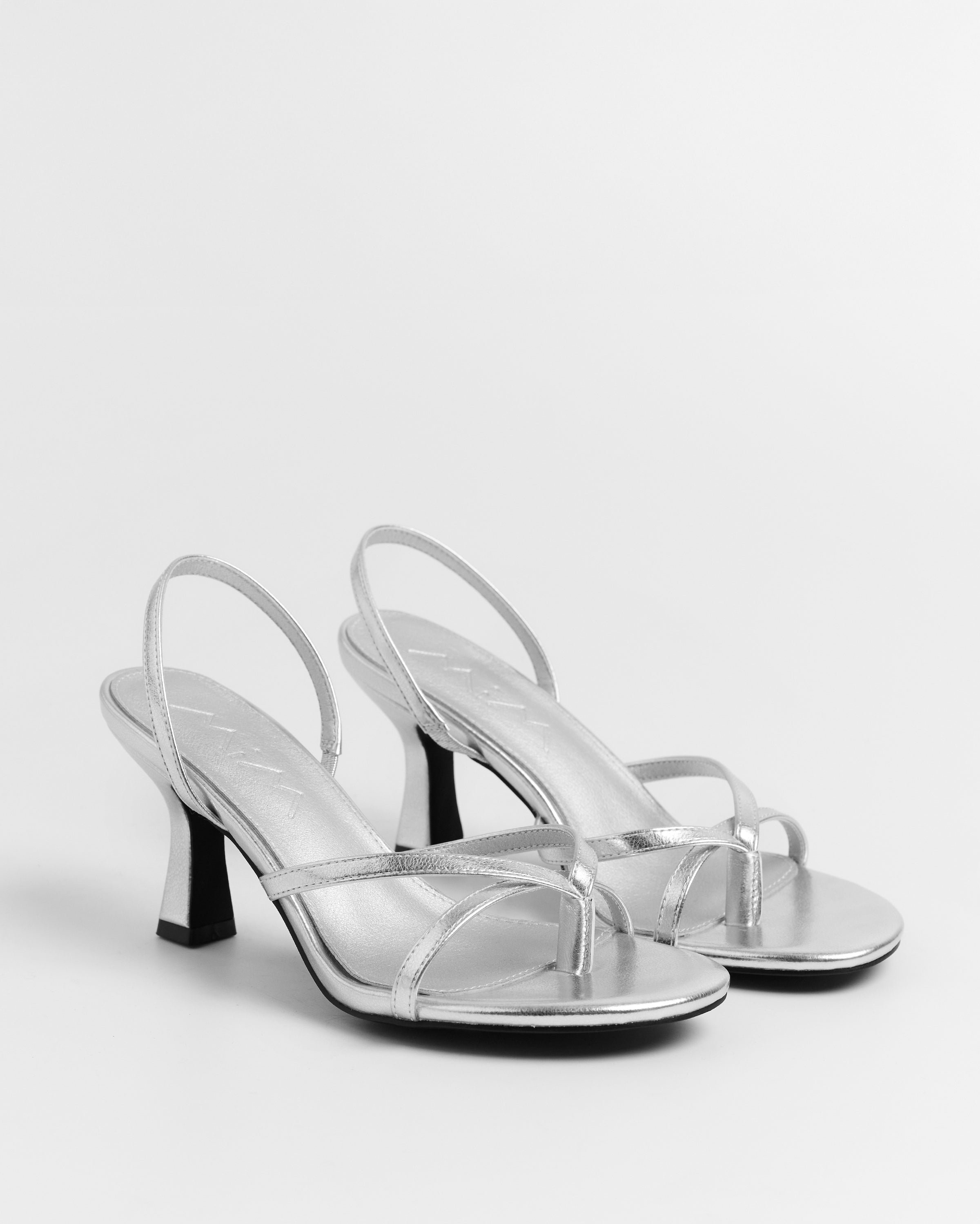 MIM Sandalia de tacón Andee Plata