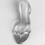 MIM Sandalia de tacón Andee Plata