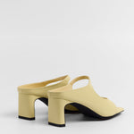 MIM Sandalia de tacón Ness Amarillo