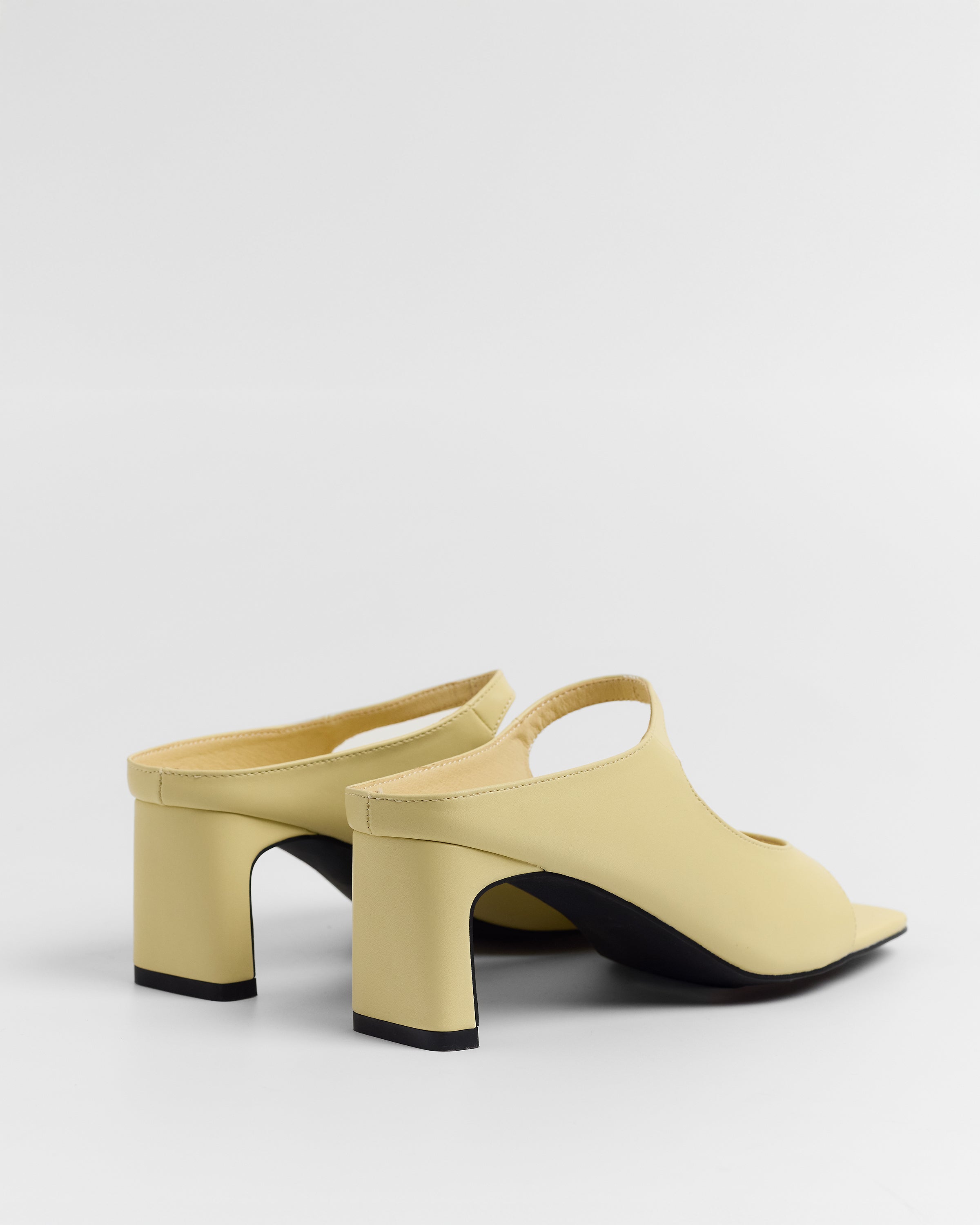 MIM Sandalia de tacón Ness Amarillo