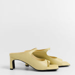 MIM Sandalia de tacón Ness Amarillo