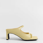 MIM Sandalia de tacón Ness Amarillo