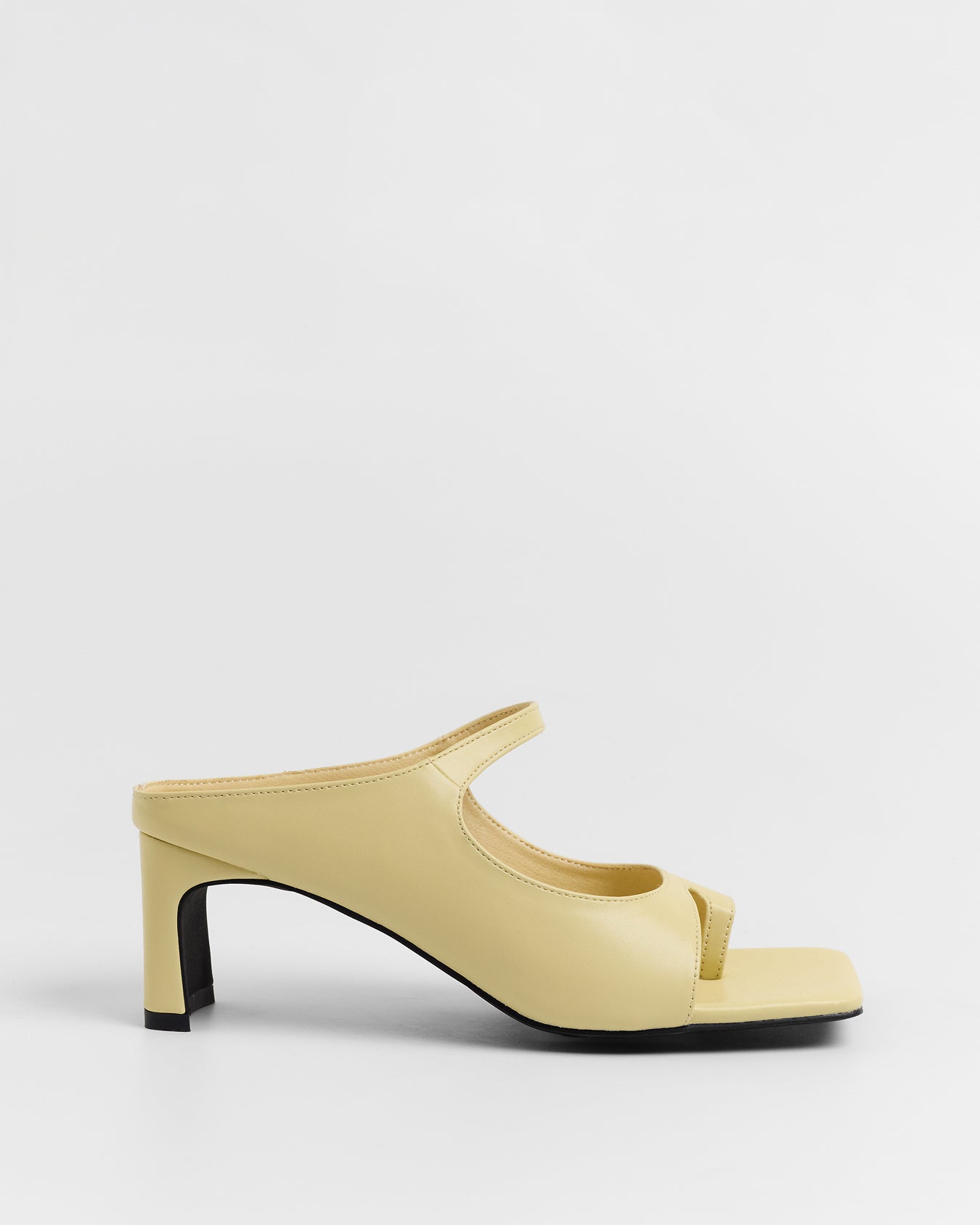 MIM Sandalia de tacón Ness Amarillo