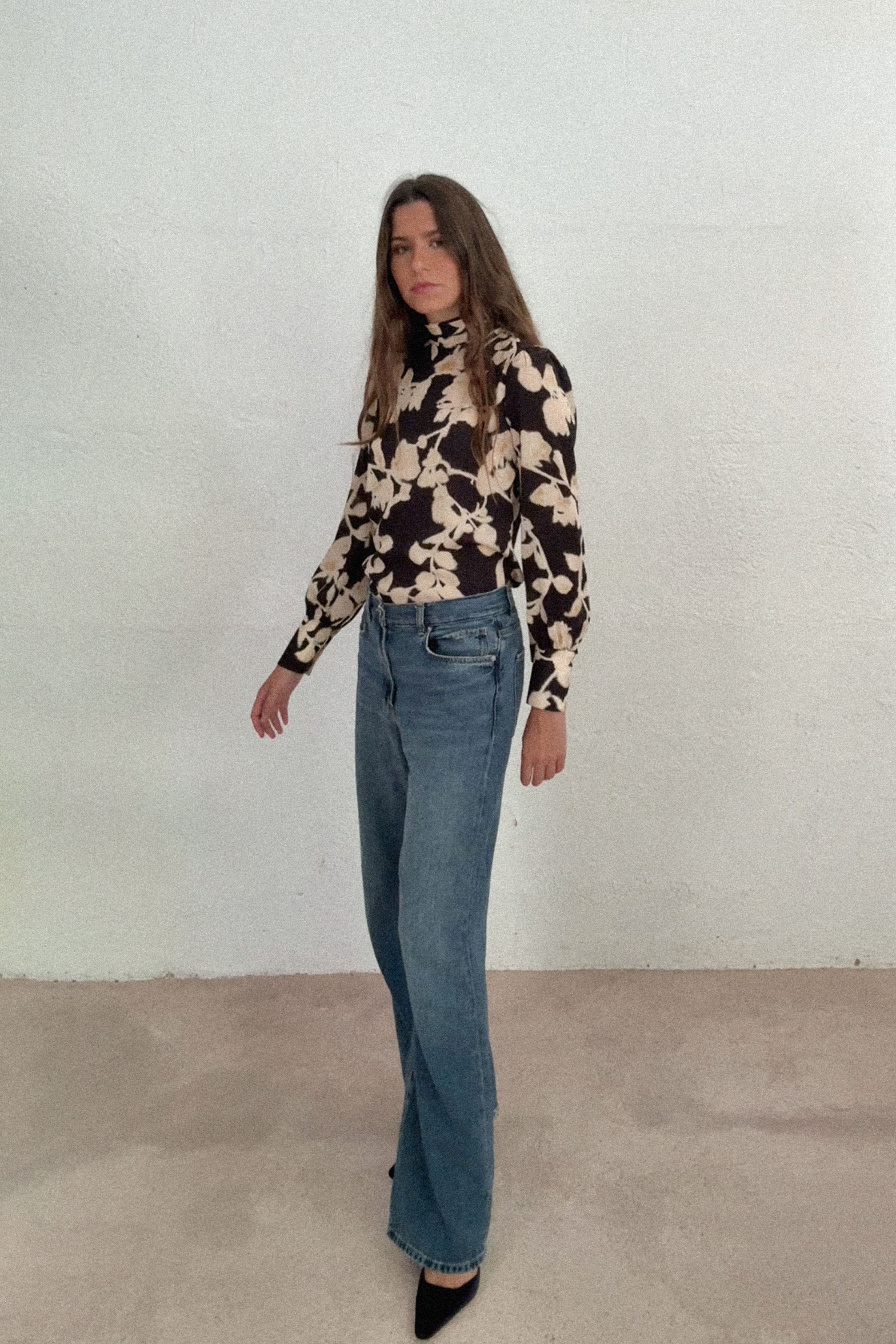 MIM Top BLUSA VIVI NEGRO